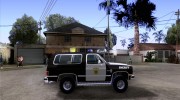 Chevrolet Blazer Sheriff Edition para GTA San Andreas miniatura 5