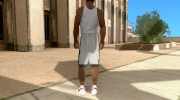 Nike Air Force 1 rot для GTA San Andreas миниатюра 3