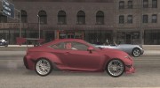 Lexus RC F RocketBunny para GTA San Andreas miniatura 2