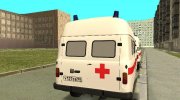 УАЗ 3962 Скорая Помощь для GTA San Andreas миниатюра 3
