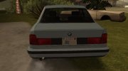BMW E34 (Low Poly) для GTA San Andreas миниатюра 5