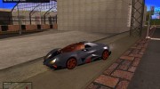 Lamborghini Egoista for GTA San Andreas miniature 1