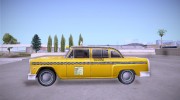 Cabbie GTA 3 для GTA San Andreas миниатюра 4