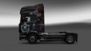 Скин Krogan для Scania R para Euro Truck Simulator 2 miniatura 4