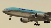 Boeing 777-200ER Korean Air HL7750 для GTA San Andreas миниатюра 24