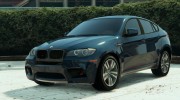BMW X6M F16 Unmarked for GTA 5 miniature 1