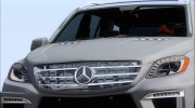 Mercedes-Benz ML 63 AMG 2014 для GTA San Andreas миниатюра 18