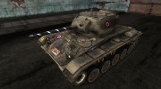 Шкурка для M24 Chaffee Tank Girl para World Of Tanks miniatura 1