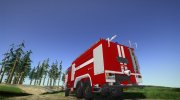 КамАЗ- 65224 Пожарный компании Rosenbauer для GTA San Andreas миниатюра 5
