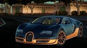 2010 Bugatti Veyron 16.4 Super Sport para GTA San Andreas miniatura 1