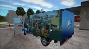 Zastava Rival Ice Cream Truck для GTA San Andreas миниатюра 3