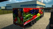 Coca-Cola and Fruits Trailers para Euro Truck Simulator 2 miniatura 5