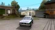BMW E30 323i Polizei para GTA San Andreas miniatura 1
