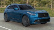 Infiniti FX30d (S51) 2013 для BeamNG.Drive миниатюра 8