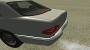Mercedes-Benz E420 W210 для GTA San Andreas миниатюра 20