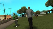 Анимация ходьбы пешком и в присяде из бета-версии for GTA San Andreas miniature 5