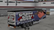 NFS and GTA Criminal Russia Trailers para Euro Truck Simulator 2 miniatura 1