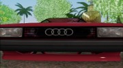 Audi Coupe для GTA San Andreas миниатюра 6