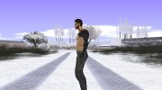 Skin HD Adam Jensen (DXHR) para GTA San Andreas miniatura 4