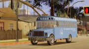 GTA V Vapid Police Prison Bus для GTA San Andreas миниатюра 4