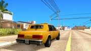 Greenwood Taxi для GTA San Andreas миниатюра 4
