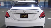 2020 Mercedes-Benz C63S AMG para GTA 5 miniatura 2