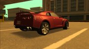 Nissan GTR R35 2010 для GTA San Andreas миниатюра 2