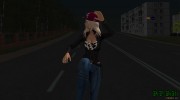 Eva v2 girl skin para GTA San Andreas miniatura 3