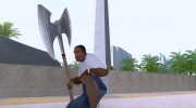 Топор Камнедробилка из игры Ризен в HQ качестве para GTA San Andreas miniatura 2