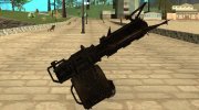 Shredding Minigun from Fallout 4 для GTA San Andreas миниатюра 1