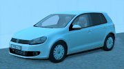 Volkswagen Golf VI (2008-2013) for GTA San Andreas miniature 1