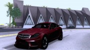 Mercedes-Benz C63 AMG 2012 Black Series для GTA San Andreas миниатюра 1