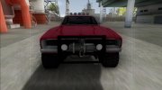 1969 Dodge Charger Cabrio Off Road для GTA San Andreas миниатюра 5