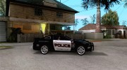 Shelby GT500 2010 Police para GTA San Andreas miniatura 5