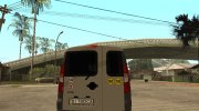 Fiat Doblo Van 2009 для GTA San Andreas миниатюра 3