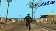 Футболка Playstation para GTA San Andreas miniatura 1