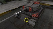 Контурные зоны пробития PzKpfw VI Tiger (P) para World Of Tanks miniatura 1