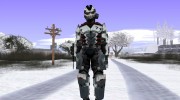 Skin Helghast Capture Trooper (Killzone 3) for GTA San Andreas miniature 2