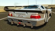 Mercedes-Benz CLK GTR AMG для GTA 4 миниатюра 3