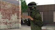 Боец ВС РФ в зимней боевой форме для GTA San Andreas миниатюра 3