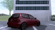 Honda Civic EG6 для GTA San Andreas миниатюра 4