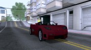 Koenigsegg CC 8S для GTA San Andreas миниатюра 5