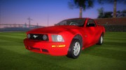 Ford Mustang GT 2005 for GTA Vice City miniature 2