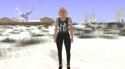 Skin HD Chica Hipster (GTA Online) para GTA San Andreas miniatura 2