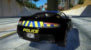 Aston Martin V12 Vantage UK Police для GTA San Andreas миниатюра 4