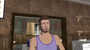 Skin HD GTA V Online парень с белыми глазами para GTA San Andreas miniatura 3