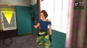 Military Jill Valentine for GTA San Andreas miniature 2