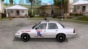 Ford Crown Victoria Louisiana Police для GTA San Andreas миниатюра 2