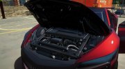 Acura NSX 2017 для GTA San Andreas миниатюра 4