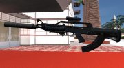 GTA V Hawk & Little Bullpup Rifle (Complete Upgrade) v2 для GTA San Andreas миниатюра 1
